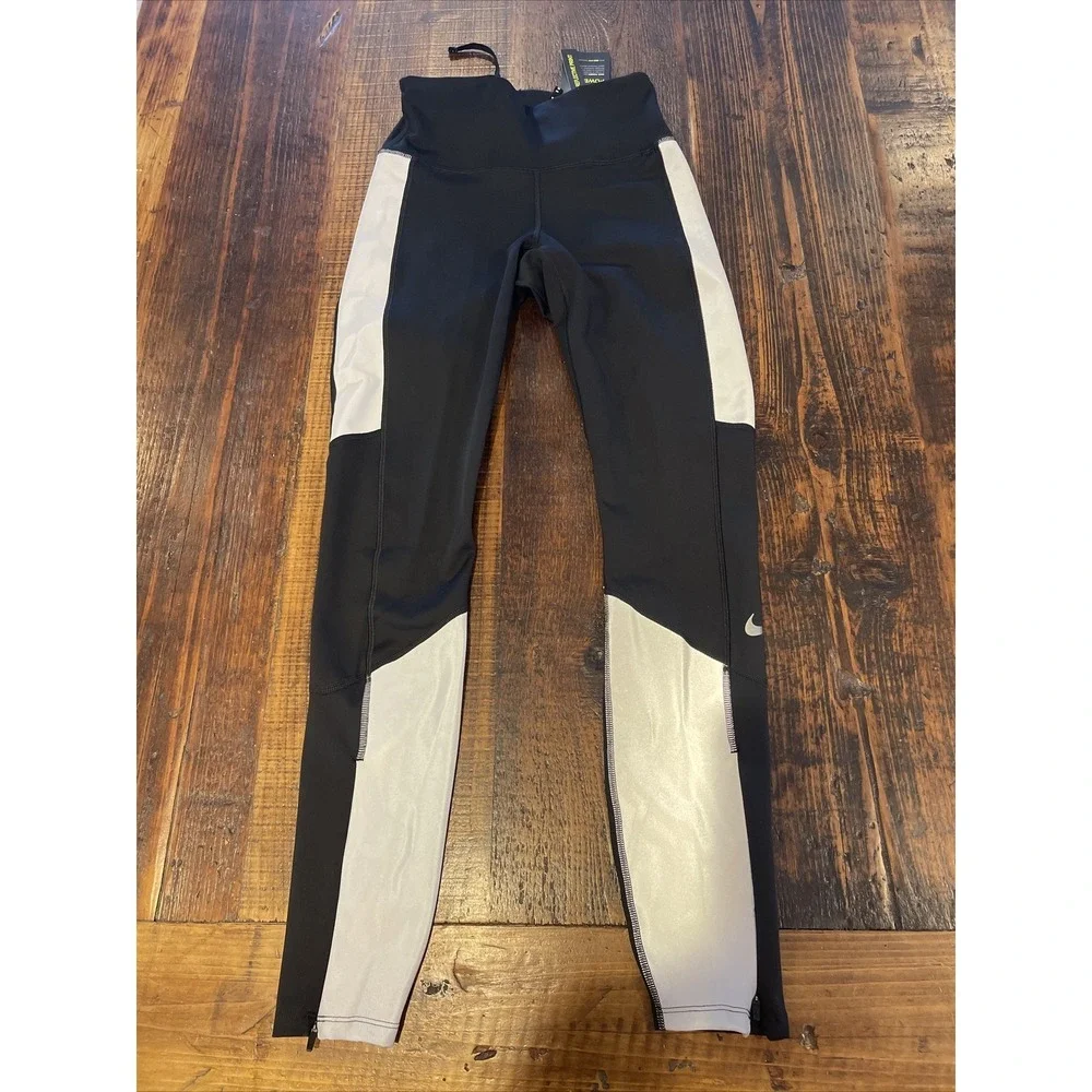 Nike‎ Women Epic Luxe Run Flash Legging Pant CV2253 010 Black Size XS NWT $140
